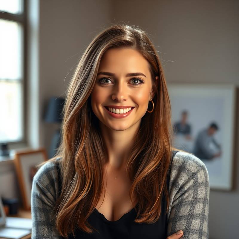Portrait der Kursleiterin Frau Anna Gerber